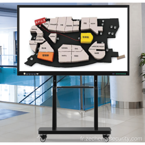 Tableau blanc intelligent multi-touch interactif de 85 pouces